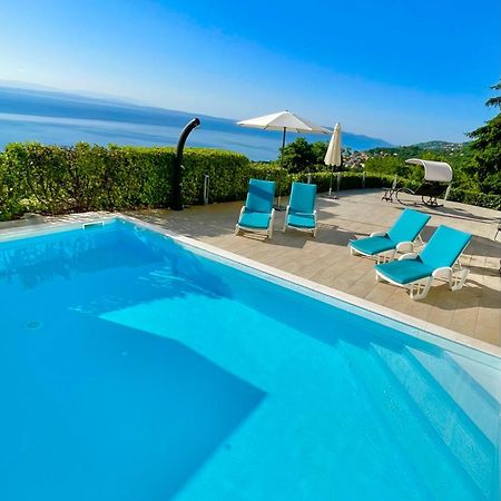Luxury Villa Eternity - Marvelous Sea View - Box Spring Beds - Opatija-폴차네 외부 사진