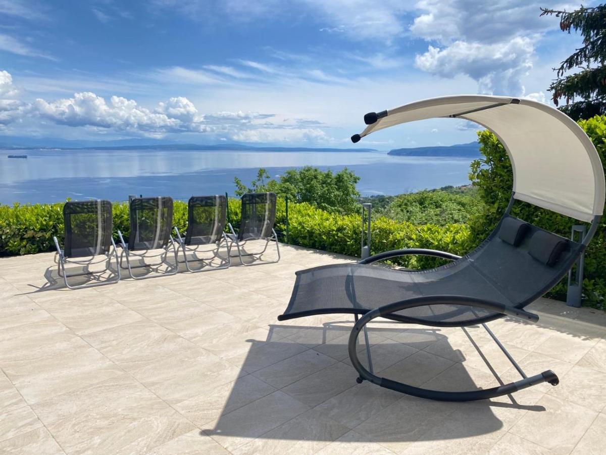 Luxury Villa Eternity - Marvelous Sea View - Box Spring Beds - Opatija-폴차네 외부 사진