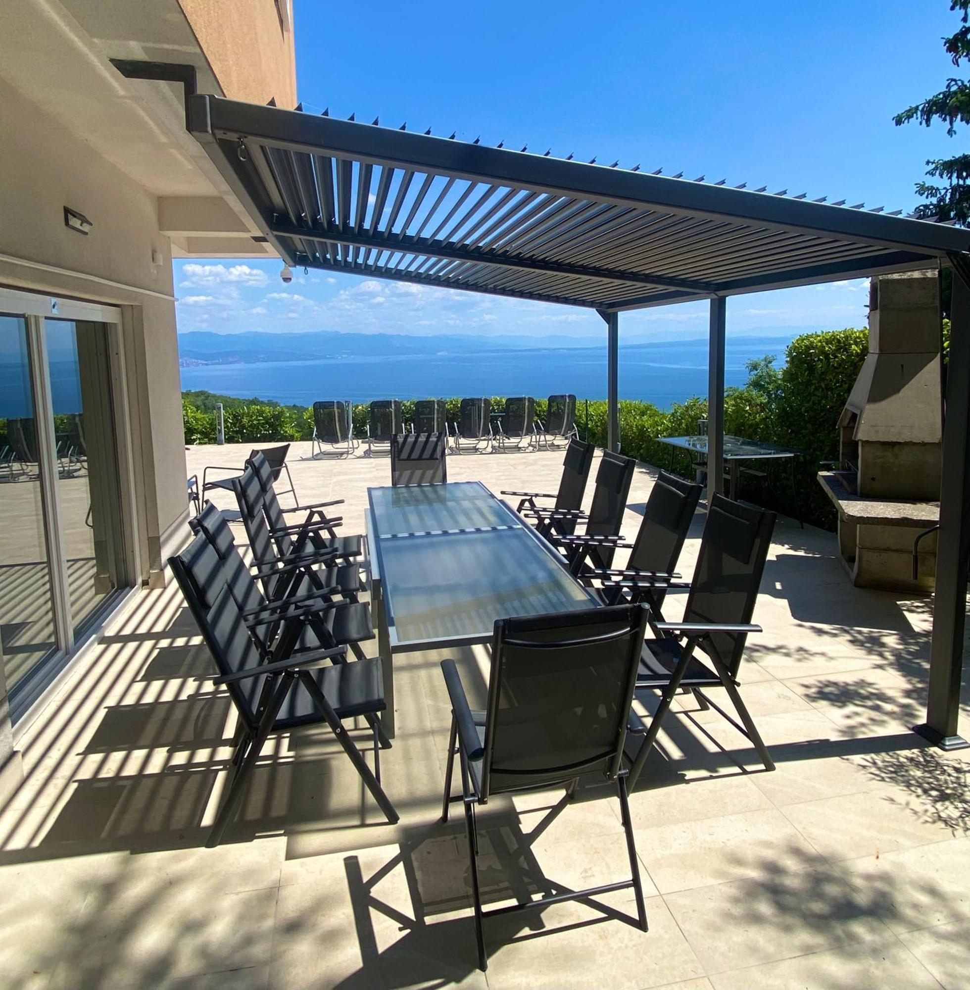 Luxury Villa Eternity - Marvelous Sea View - Box Spring Beds - Opatija-폴차네 외부 사진