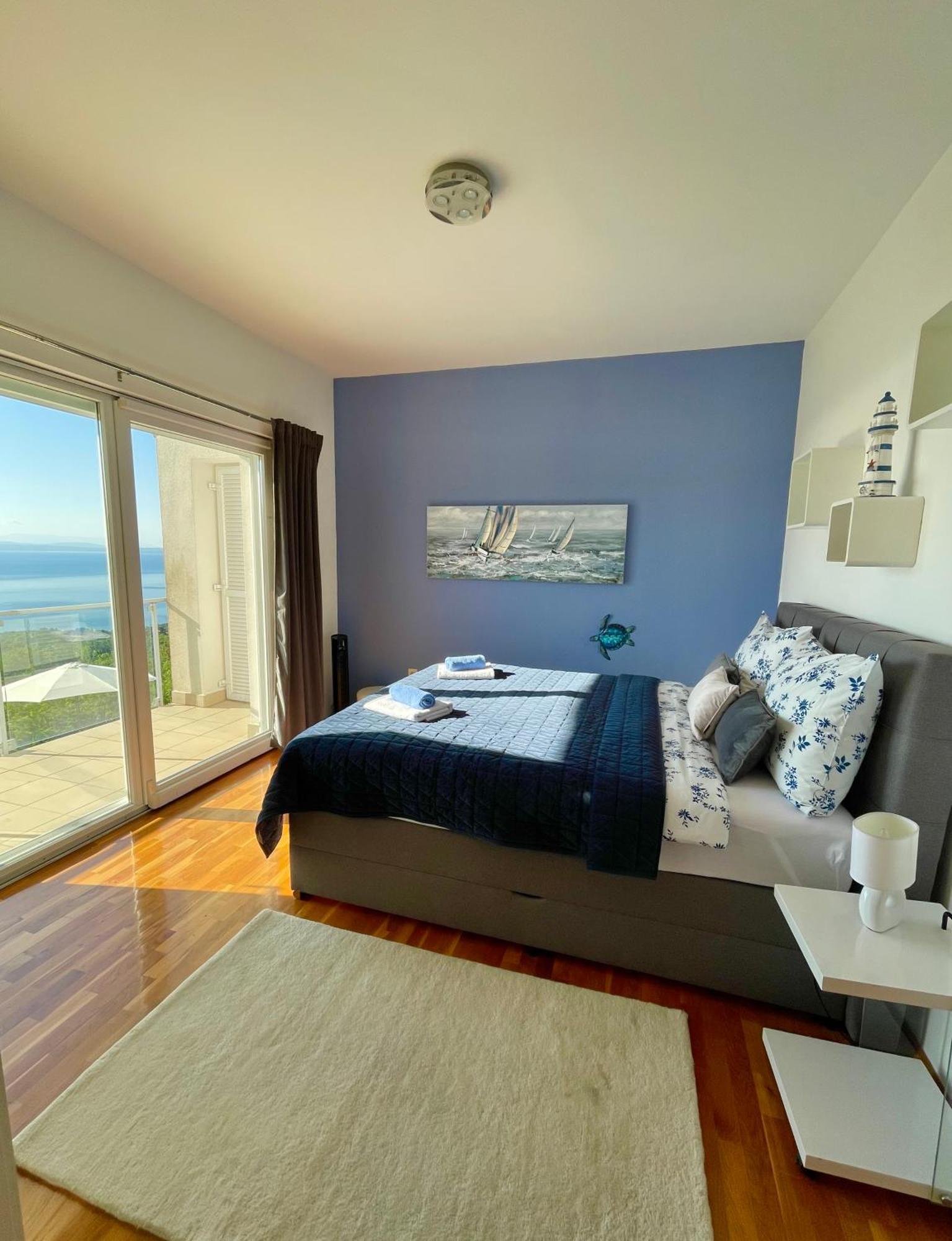 Luxury Villa Eternity - Marvelous Sea View - Box Spring Beds - Opatija-폴차네 외부 사진