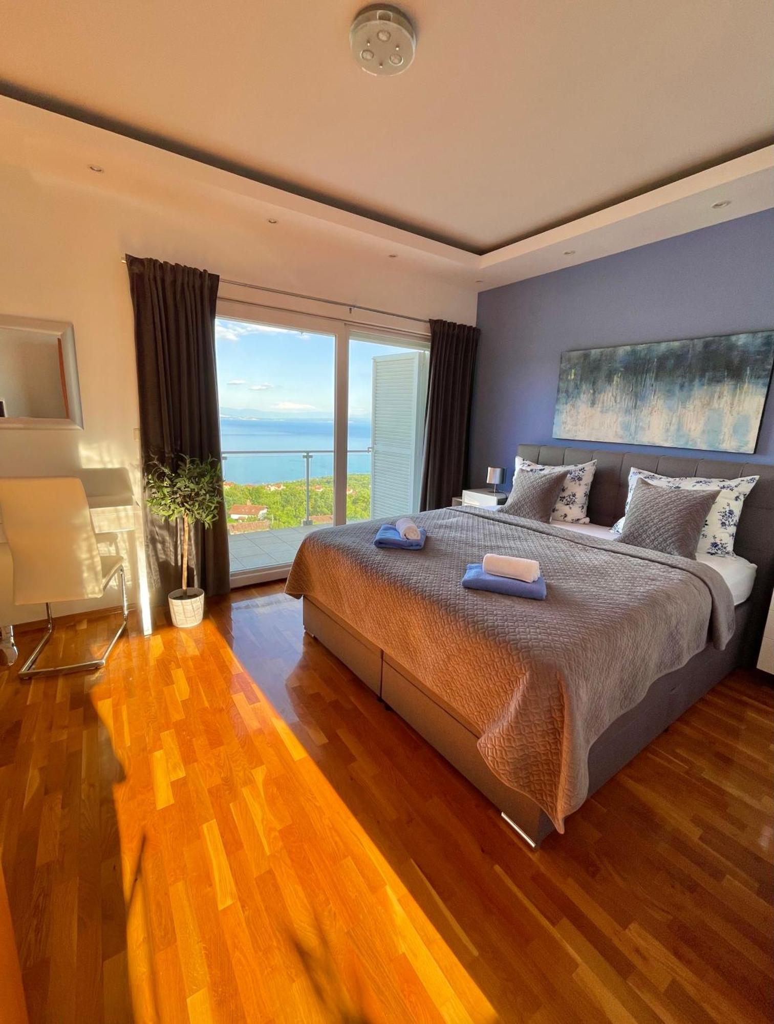 Luxury Villa Eternity - Marvelous Sea View - Box Spring Beds - Opatija-폴차네 외부 사진